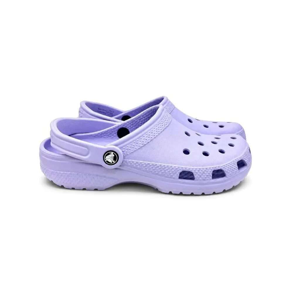 Crocs Classic Clog Kids Youth J6 Mystic Purple Slip On Shoes Women’s 8